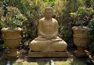 Stone God Statue